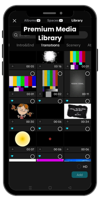 Premium Media Library